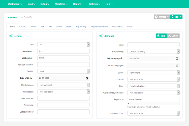 Cloud Payroll Software System | ELMO Software